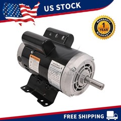 5HP 3450 Rpm Air Compressor Motor 56283138 Fits Ingersoll Rand 230V 7/8” Shaft