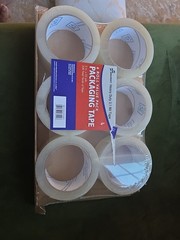 2″ Heavy-Duty Clear Packing Tape – 3.1 mil Thickness, 55 Yards (330 ft)