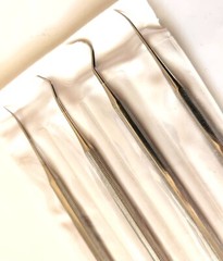 4 PC SET Dog Teeth Cleaning Tool Dental Pick Probes New