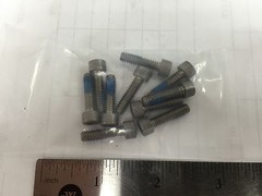 (10 PACK)Mil-Spec Socket Head Cap Screw 0.190-24UNC-3A X 0.750 IN LG