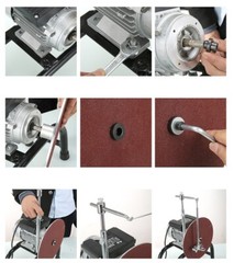 Open Box 2800rpm 220V Electric Sheep Clipper Blade Sharpener Vertical Wool Shear