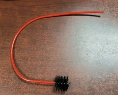 18″ EZT-406 Standard Flexible Rod Cleaning Brush for EZ Trap Rectorseal Cleaning