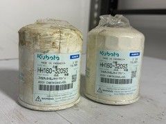 Lot of 2 Genuine Kubota HH160-32093 Engine Oil Filters OEM Made in Indonesia