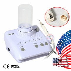 SK-E1 Dental Ultrasonic Piezo Scaler GWandpiece Tips Bottles Fit EMS HOT