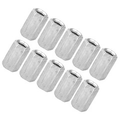 10pcs M8 Long Nuts Standoff Threaded Fasteners For Machinery