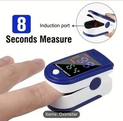 New Fingertip Pulse Oximeter LK87 With Strap And Belt Pouch