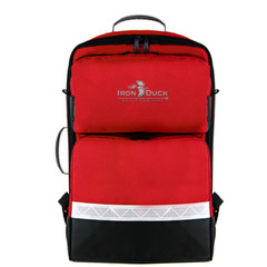Iron Duck BLS Backpack 35132 First Responders EMT Medical Trauma Bag – Red