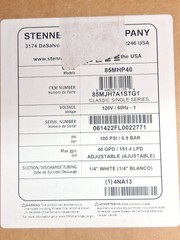 STENNER 85MHP40 PERISTALTIC PUMP 85MJH7A1STG1 120V 100PSI 40GPD 4NA13