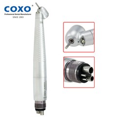 COXO Dental 45 Degree LED High Speed Handpiece Self-Power Oral Surgery Turbine