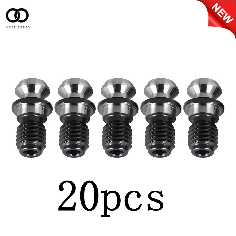 20Pack CAT40 45°0.740″ Coolant Pull Stud Retention Knob for Mazak Fadal HURCO