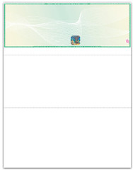 Blank Check Paper, Premium High-Security with Hologram & 22 Security Features