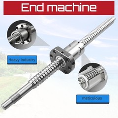 BallScrew SFU1204 SFU1605/04/10 SFU2005 SFU2505 250-2000MM with Ballscrew nut