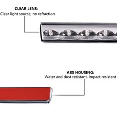 Leer ARE Clear Third Brake Light Assembly Compatible with Jason Century Astro