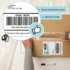 6000 Commercial Grade 4×6 Thermal Shipping Labels for Zebra & Rollo Printers