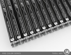 Acrylic Paint Pens 22 Gray Tones Assorted Pro Color Series Markers Set 0.7mm …