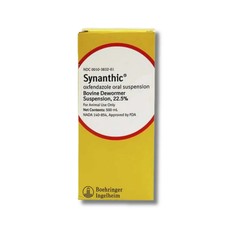 NEW – Synanthic Cattle Dewormer Suspension 22.5%, 500 ml Bovine