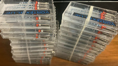 50pk 25mm .04 #25 Vortex Blue Rotary Files Dentsply Tulsa Dental Root Canal Lot
