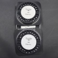 20 Pcs/Set Dental Orthodontic Ceramic Bracket 5*5 Roth/MBT/Edgewise 022 345 Hook