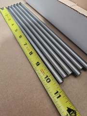 (Tag C84) .375″ Dia Titanium Rods, 10+” Long, 6 Rods, You Get All, Medical Grade