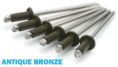 Pop Rivets 1/8″ Diameter #4 Painted Stainless Steel Blind Rivets – Select Color