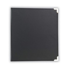 Classic Leather 3 Ring Binder Portfolio, Executive Presentation, 0.5 Inch, Holds