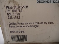 Qty=1,000 (10 Boxes Of 100): Bluzen Synthetic Nitrile Gloves, Size M
