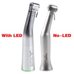 Dental Implant Handpiece 20:1 Reduction Contra Angle Fiber Optic LED/No LED
