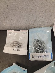 Molar Bands. Dental, Stainless, Various Sizes- 300+ Count (Z10)