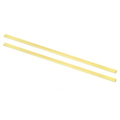 5/32 x 5/16 x 12″ H59 Brass Flat Bar, 2 Pcs Solid Rectangle Mill Stock for Cr…