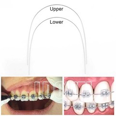 Dental Ortho Elastic Niti Arch Wire Round Natural Form Bracket Braces