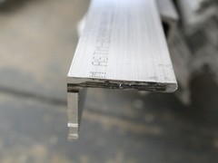2″x 1-1/2″x 3/16″ ALUMINUM 6061 T6 ANGLE BAR 12″ long T6 Extruded Mill Stock New