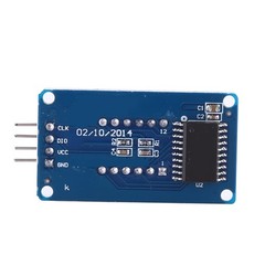 Pmod 4Digit 7Segment LED Digital Display Module TM1637 Brightness Driver