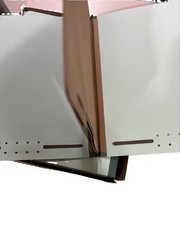 Staples Moisture Resistant Classification Folder, 2-Dividers, 2.5″ Expansion