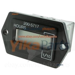 216B 226B 236B 247B 267B Hour Meter 200-5717 Meter Service Meter Group Timer