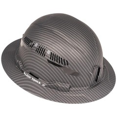 Klein Tools 60626 Vented Full Brim KARBN Hard Hat Type 1 Class C 4-Point