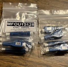 USTC Fiber Optic Attenuator Fixed LC/UPC 3dB – Lot of 10 – Brand New