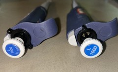 *QTY 2* Rainin L-1000 Pipet Lite ~ LTS 100-1000ul LTS ~ Single Channel. 1C