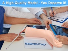 Ultrasound-Guided Radial Artery Cannulation Training Models Medical Simulation