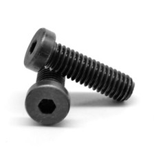 M12 x 1.75 x 40 MM (FT) Coarse Class 10.9 Socket Low Hd Cap Screw Black