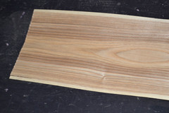 Black Ash Raw Wood Veneer Sheet 6 x 31 inches 1/42nd 42083-83