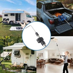 RV Awning Opener Puller Reach Rod, 38″ to 64″ Awning Pull Rod Tool for RV Can…