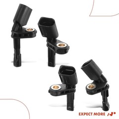 Set of 4 Front Rear Left and Right ABS Wheel Speed Sensor Compatible with Volksw
