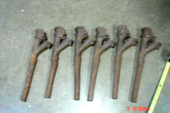 6 JOHN DEERE INTERNATIONAL HARVESTER PLANTER GRAIN DRILL GRASS SEED TUBE DEERING