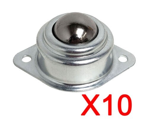1-inch Roller Ball Transfer Bearing Flange-Mount Heavy Duty -Lot of 10