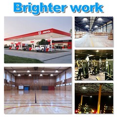 10 Pack 500W UFO LED High Bay Light Shop Industrial Commercial Factory Warehouse