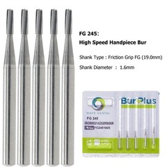 Wave Dental Surgical Bur Round Long 25mm Carbide Bur Friction Grip FG High Speed