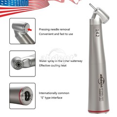 Dental 45° Angle Surgical Handpiece Electric 1:4.2 Mist Jet Spray NSK TiMax Z45L