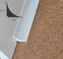 Flexible, Peel and Stick Wall Molding Trim, Caulk Strip, Self Adhesive Corner Mo