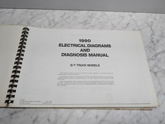 1990 S T TRUCK MODELS X-9044 ELECTRICAL DIAGRAMS DIAGNOSIS MANUAL