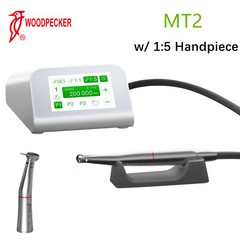 Woodpecker MT2 Electric Dental Motor + 1:5 High Speed Handpiece Contra Angle